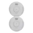 Rökdetektor med 5 års batteri 2 st - Brandvarnare och kolmonoxidvarnare - 8711902090359 - 2