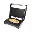 Panini kontaktgrill med non-stickbeläggning och överhettningsskydd 1000W Svart - Smörgåsgrillar och brödrostar - 8711902083009 - 45