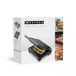 Panini kontaktgrill med non-stickbeläggning och överhettningsskydd 1000W Svart - Smörgåsgrillar och brödrostar - 8711902083009 - 69