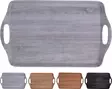 Serveringsbricka melamin träimitation 45x30 cm - Serveringsfat - 8719202911299 - 1