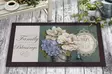 Pvc Dörrmatta Aberto Design Family Blessings Flerfärgad Nonwoven Felt Pvc 45x70 cm - Dörrmattor och skrapmattor - 8681875446609 - 1