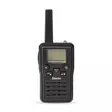Walkie-Talkie Set | 2 handenheter | Upp till 10 km | Frekvenskanaler: 8 | PTT / VOX | 360 min | Laddningsstation ingår | Hörlursutgång | Svart - Walkie-talkies och megafoner - 8711902102489 - 11