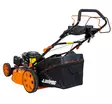Självgående gräsklippare, klippbredd 55 cm, uppsamling, mulching, sidoutkast - Skjutbara gräsklippare - 6438168120959 - 4