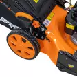 Självgående gräsklippare, klippbredd 55 cm, uppsamling, mulching, sidoutkast - Skjutbara gräsklippare - 6438168120959 - 12