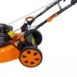 Självgående gräsklippare, klippbredd 55 cm, uppsamling, mulching, sidoutkast - Skjutbara gräsklippare - 6438168120959 - 15