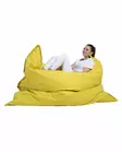 Sittsäck Atelier del Sofa Giant Cushion Gul Polyester 140x180 cm - Saccosäckar - 8683743039999 - 5