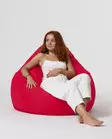Sittsäck Atelier del Sofa Premium XXL Röd Polyester 115x130 cm - Saccosäckar - 8683743039319 - 9