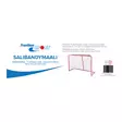 Innebandymål Freetime Sport - Slitstarkt stålrörsmål med pro-topphylla för sommarspel och gatuinnebandy (160 x 115 cm) - Innebandy - 6418536011959 - 2