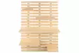 Vägghylla Tim 5 hyllplan 60x80 cm - Vägghyllor - 6410416369969 - 2