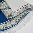 Badrumsmatta Set Mijölnir Blå 100% Polyester Halkfri Antibakteriell 50x60 cm & 60x100 cm - Badrumsmattor och våtrumsmattor - 8683342421089 - 4