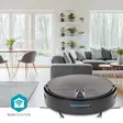 SmartLife Robot Dammsugare | Navigationsmetod: Slumpmässigt | Wi-Fi | Kapacitet insamlingsreservoir: 0.6 l | Automatisk laddning | Maximal användningstid: 2 timmar | Svart | Android / IOS - Robotdammsugare - 5412810469819 - 5