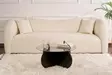 Soffbord Hanah Home Aeris Träsvart Härdat Glas Spånskiva 75x35x75 cm - Soffbord - 8684283687619 - 3