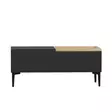 Soffbord Hanah Home Mia Antracit Spånskiva 91,8x38,6x45 cm - Soffbord - 8684282041689 - 8