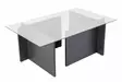 Soffbord Nordure Vetrino Antracit Härdat Glas Spånskiva 105x40x65 cm - Soffbord - 8684283427789 - 7