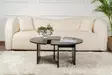 Soffbord Nordure Moira Svart Trä Spånskiva 90x41 cm - Soffbord - 8684283112159 - 3