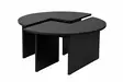 Soffbord Nordure Moira Svart Trä Spånskiva 90x41 cm - Soffbord - 8684283112159 - 8