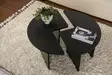 Soffbord Nordure Moira Svart Trä Spånskiva 90x41 cm - Soffbord - 8684283112159 - 4