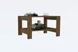 Soffbord Hanah Home Herb Valnöt Spånskiva 69,8x40x50 cm - Soffbord - 8683743676699 - 3