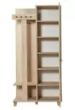 Hallmöbel Hanah Home Garmanto 90 Sonoma Ek Spånskiva 90x192x36 cm - Hallskåp - 8681875404869 - 6