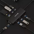 Swissten USB-C HUB 8-IN-1 - USB-adaptrar och dockning - 8595217487369 - 2