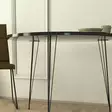 Matbord Hanah Home Sandalf Royal Svart Vit Spånskiva 90x75x90 cm - Bord - 8681875741889 - 5