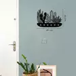 Hängare Aberto Design Cactus Metall Svart Stål 68x44 cm - Klädhängare - 8683743426799 - 2