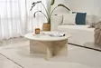Soffbord Hanah Home Soleil Travertin Spånskiva 90x40x90 cm - Soffbord - 8684283850389 - 3