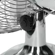 Trebs bordsfläkt metall 12 tum Silver - Nedis produkter - 8718836263279 - 46