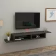 TV-bänk Hanah Home Muson Antracit Spånskiva 18,2x120x29,6 cm - TV-bänkar - 8683743974009 - 2
