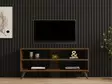 TV-bänk Hanah Home One Valnöt Spånskiva 120x50x29,6 cm - TV-bänkar - 8681875449549 - 3