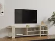 TV-bänk Hanah Home Zeyna Travertin Spånskiva 156x40x29,6 cm - TV-bänkar - 8684283021369 - 2