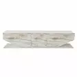 TV-bänk Hanah Home Inci Vit Marmormönster Spånskiva 180x30x45 cm - TV-bänkar - 8683743124329 - 5
