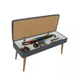 Hallmöbel Hanah Home Multilux Form 1048 Sonomo Mörkblå Spånskiva 95x111x36 cm - Möbler - 8683742502319 - 7