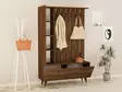 Hallmöbel Hanah Home Lala Valnöt Spånskiva 112x170x35 cm - Hallskåp - 8683342740579 - 3