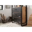 Skrivbord Hanah Home COSMO TKM.10 Furu Spånskiva 139x60x75 cm - Skrivbord - 8683742034919 - 5