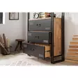 Skrivbord Hanah Home COSMO TKM.10 Furu Spånskiva 139x60x75 cm - Skrivbord - 8683742034919 - 6