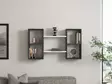 Vägghylla Hanah Home Bambi Vit Antracit Spånskiva 105x60x20 cm - Möbler - 8681875147049 - 4