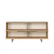 Vardagsrumsmöbelset Hanah Home ON20SU Ek Spånskiva 160x45x35,5 90x37,6x60 160x74,3x44,5 cm - Möbler - 8684283262939 - 6