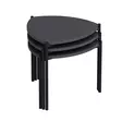 Nestingbord Hanah Home Lenny Antracit Spånskiva 45x45x45 45x40x45 45x35x45 cm - Sidobord och extrabord - 8683742465799 - 1