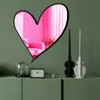 Dekorativ Spegel Wallity Rosa Plexiglas EVA 43x48 cm - Speglar - 8684283981779 - 1