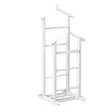Klädhängare Hanah Home Beta Double Vit Massivt Trä 33,5x120x46 cm - Klädhängare - 8682870972889 - 1