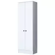 Hallmöbel Hanah Home P6 M14 Vit Spånskiva 59,8x182,8x37,5 cm - Hallskåp - 8683743764549 - 1