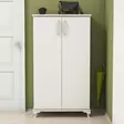 Skoskåp Hanah Home Ari Vit Spånskiva 72x120x32,5 cm - Skoskåp - 8681875808179 - 3