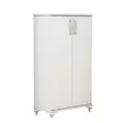 Skoskåp Hanah Home Ari Vit Spånskiva 72x120x32,5 cm - Skoskåp - 8681875808179 - 1