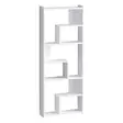 Bokhylla Hanah Home Prins Vit Spånskiva 60x150x15 cm - Bokhyllor - 8683743537129 - 1