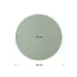 Spegel Hanah Home Yuvarlak Ayna Vit MDF 60x60x2,2 cm - Speglar - 8682870558489 - 6