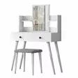 Sminkbord Hanah Home BJ102 Vit Spånskiva 103x111,8x40 cm - Toalettbord - 8683742031659 - 6