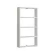 Vägghylla Hanah Home Quatro Vit Spånskiva 43,2x80x9 cm - Vägghyllor - 8684283517909 - 1