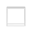 Sidobord Hanah Home Basak Vit Spånskiva 52x50x50 cm - Sidobord och extrabord - 8683742465669 - 5