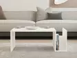 Soffbord Hanah Home Memo Vit Spånskiva 86,8x32,4x50 cm - Soffbord - 8683743246809 - 3